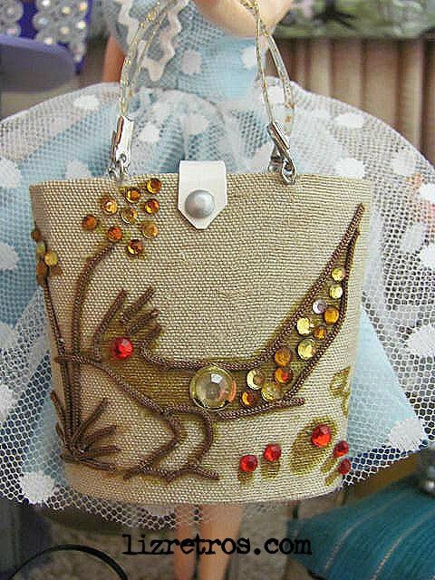 Gene and Pals  Repro Enid Collins Style Roadrunner Purse by RETROS