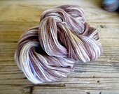 nestle fingering in fungi - superwash merino wool watercolor glaze handpainted fingering weight yarn