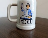 Vintage McCoy Pottery EKU Mug or Stein