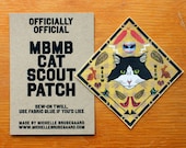 Cat Scout Twill Patch