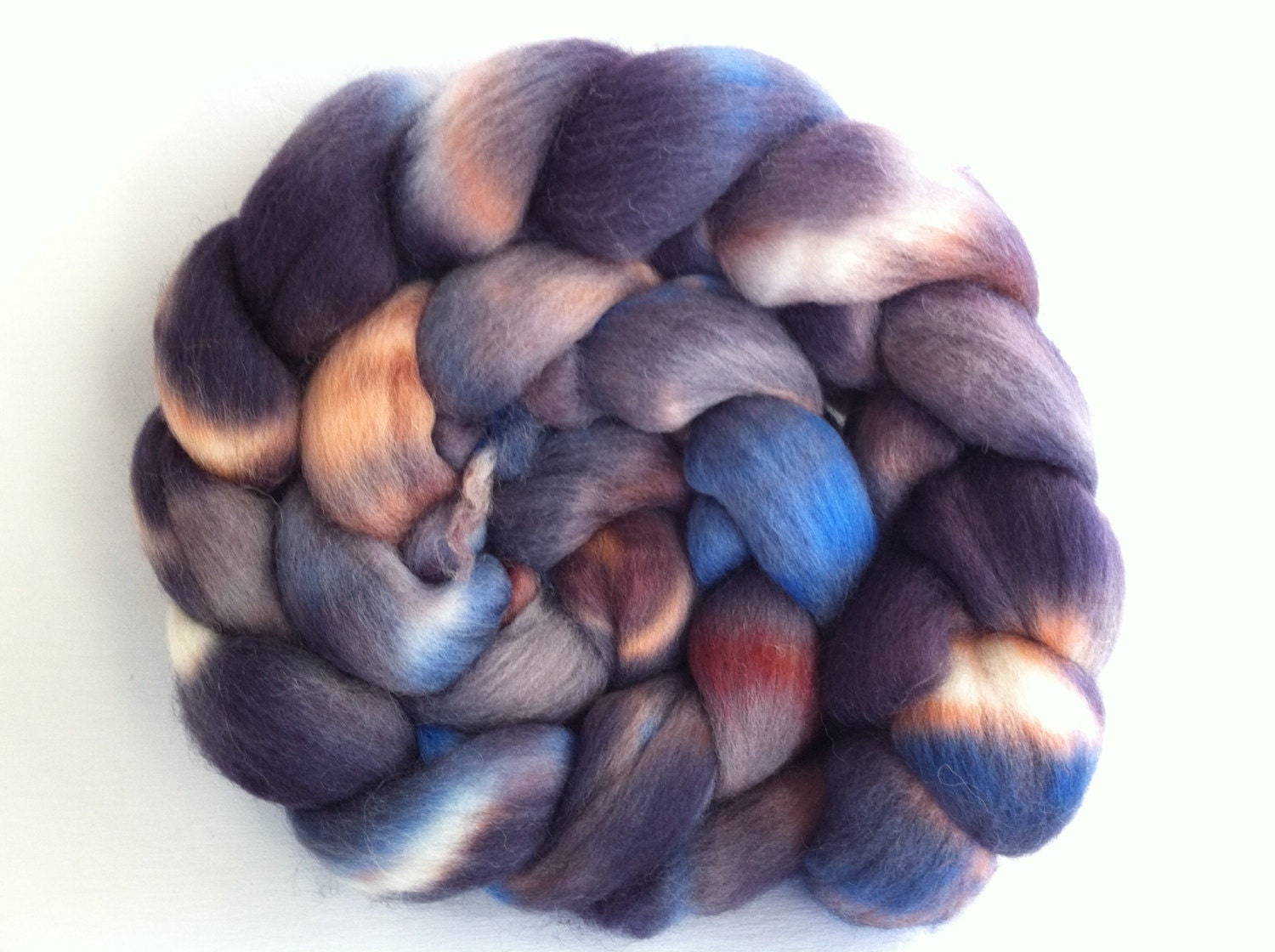 Storm Shadow - Falkland for spinning and felting