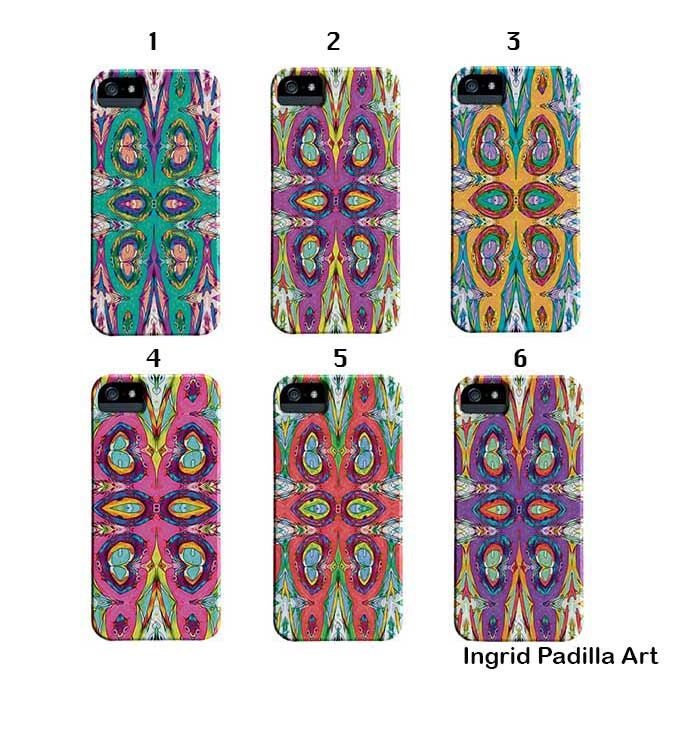iPhone 5 Case, Artist, iPhone4 Case, pattern, Funky, Abstract, Art, iPhone5 cases, by Ingrid