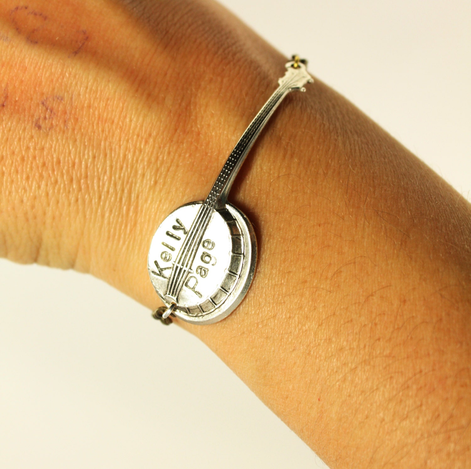 ONE SILVER Banjo BRACELET