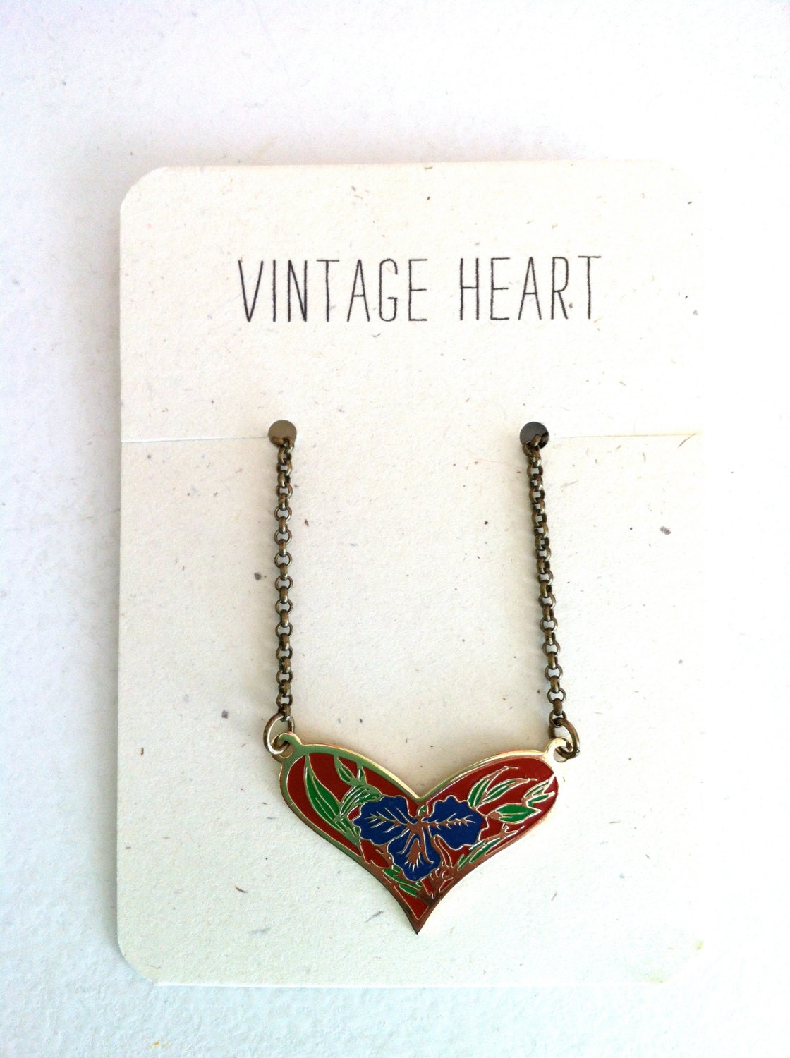 Vintage Heart Necklace II