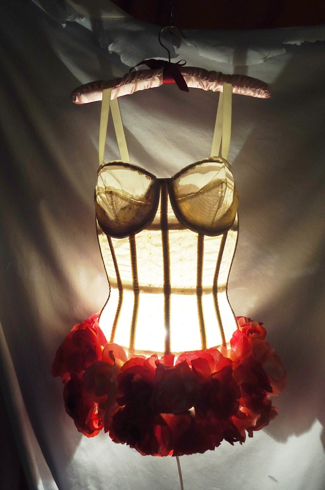 Tryna - a hand Made Tramp Lamp