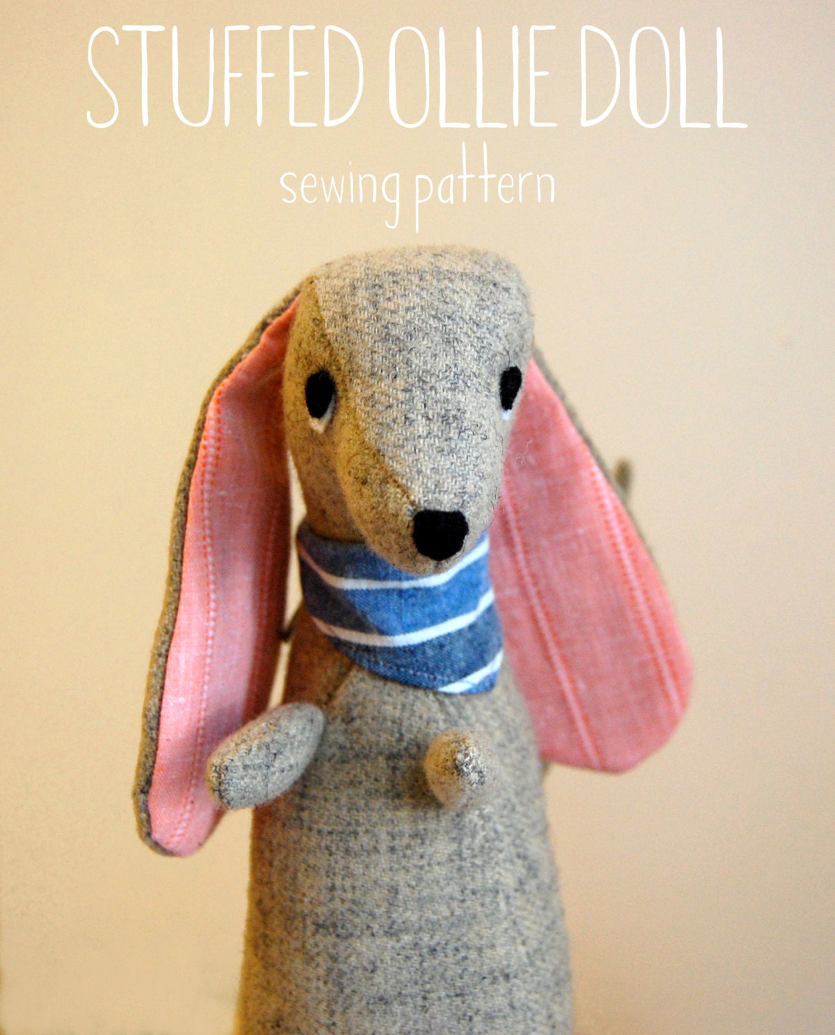 PDF Pattern--Stuffed Ollie Doll