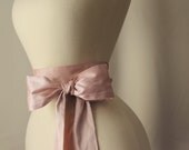 Gia Wedding Dress Silk Bridal Belt Sash - Custom Color Silk Dupioni