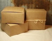 Kraft Gift Box 4X4X2 set of 20 -- Favor Box Il_170x135