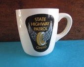 Vintage Ohio State Highway Patrol Mug