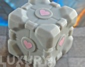 Companion Cube Soap - Cake scented ...no lie....