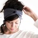Turban Headband Grey
