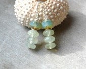 Winter Sea - Prehnite Earrings