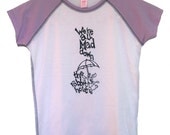 We're All Mad Down the Rabbit Hole t-shirt (Girls 7/8, 10/12, 14/16)