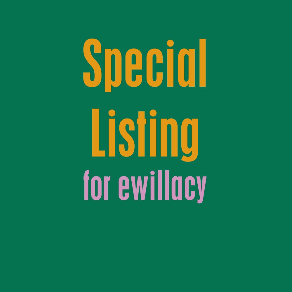 For ewillacy Only Please : )