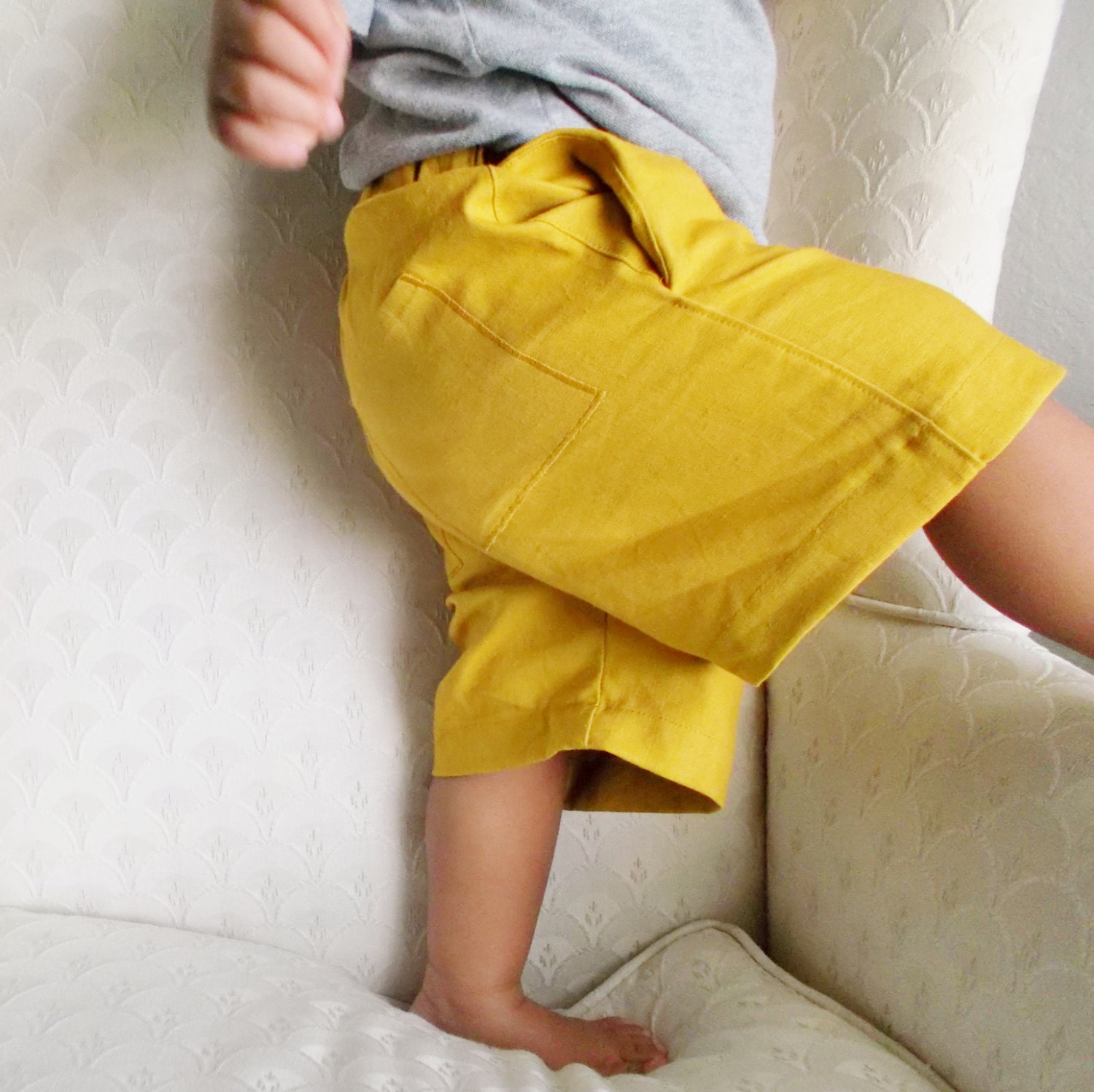 Linen Shorts 12 - 18 months