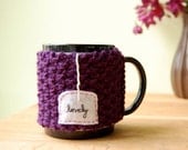 Lovely Cuppa Tea Cozy - Knitted Chai Mug Cosy