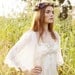 Gypsy Rose - Romantic Boho French Lace Eyelet Wedding Gown Custom made Wedding Dress