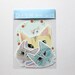 Kitty cat sticker set