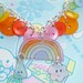 Life's a rainbow - button charm necklace ON SALE