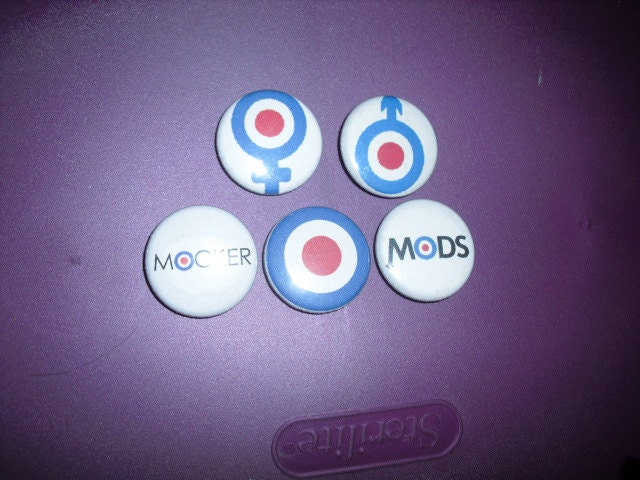 5piece Mod Target Royal Air roundel SET