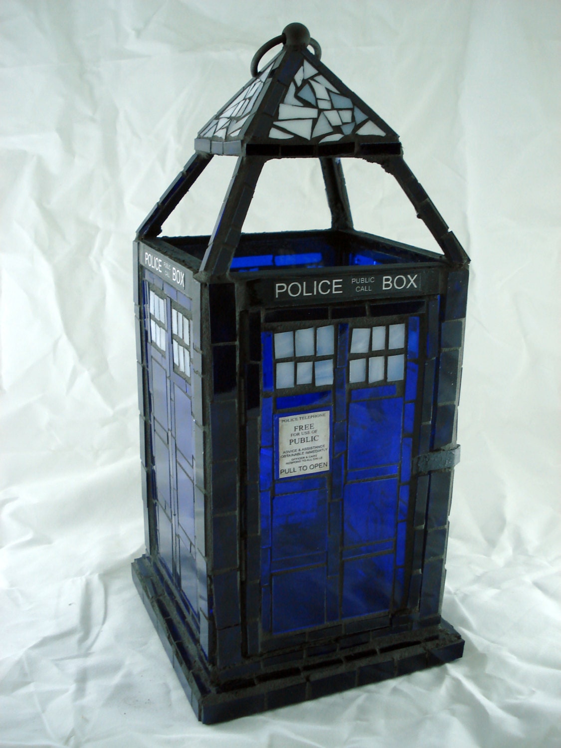 Doctor Who TARDIS Mosaic Lantern