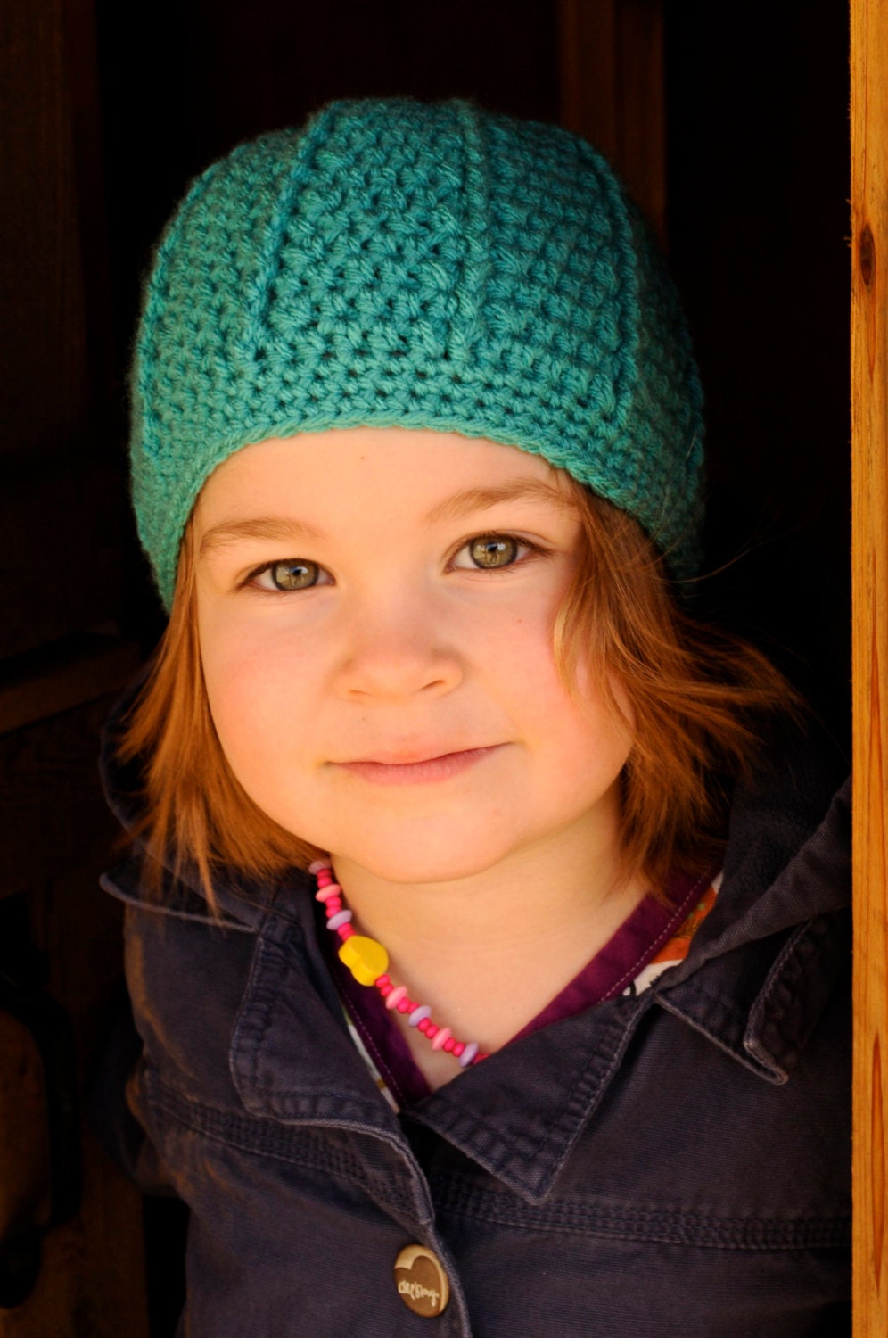 Crochet Ribbed Beanie Hat - Custom colors - Newborn to Adult