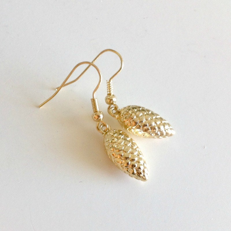 Pinecone Earrings