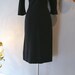 1940s Dress // Vintage 40's Pinup Wiggle Dress