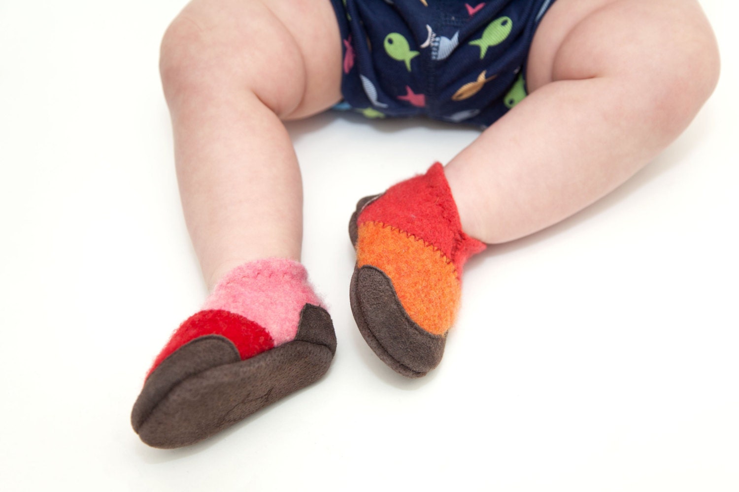 Baby Shoes, Toddler Slippers, Eco Friendly, size 0-12, 6-18 months, Miss Muffet