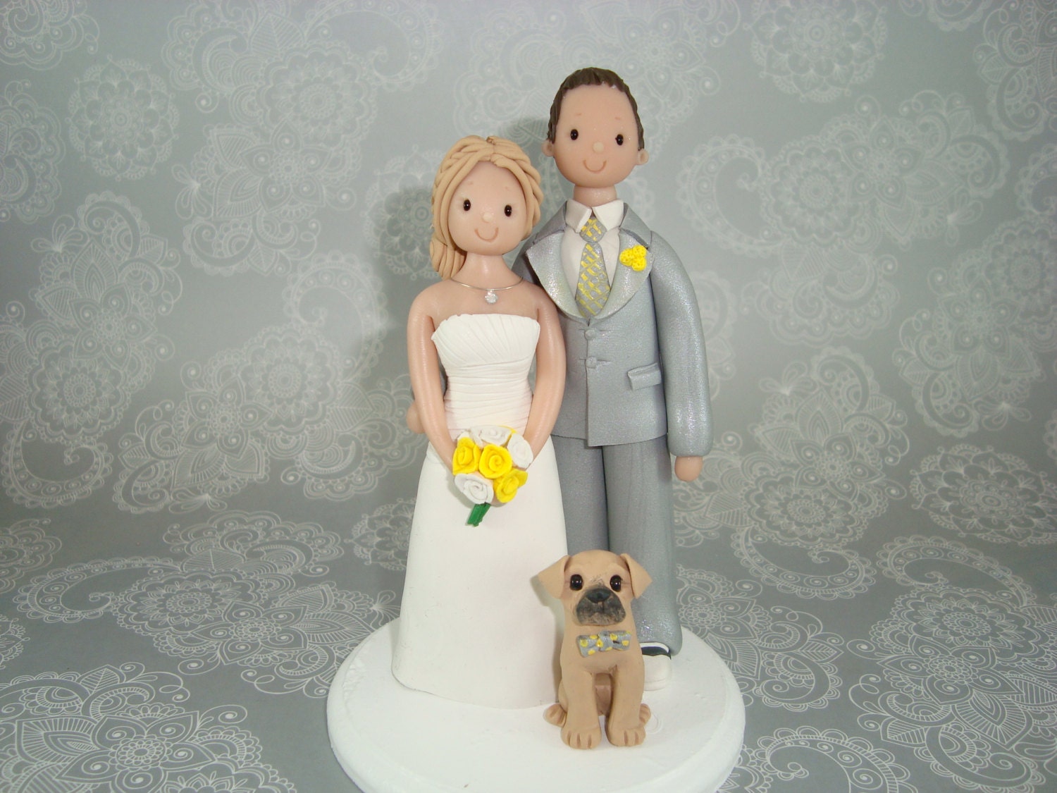 Customized Bride & Groom Wedding Cake Topper