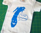 I'm Great, Thanks for Asking Baby Onesie- Great Lakes- Pick Your Size