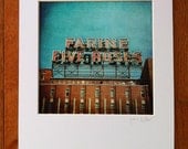 Farine Five Roses - Fine Art vintage signage with matt - Montreal landmark series,