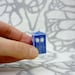 Teeny Tiny Tardis: Terrarium Sized Blue Box Figurine