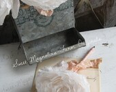 Simply Romantic Paper Rose Writing Pen ... Soft Vintage Pink ....Beautify Your Workspace .. Shop .. Wedding .. Anniversary .. Mothers Day