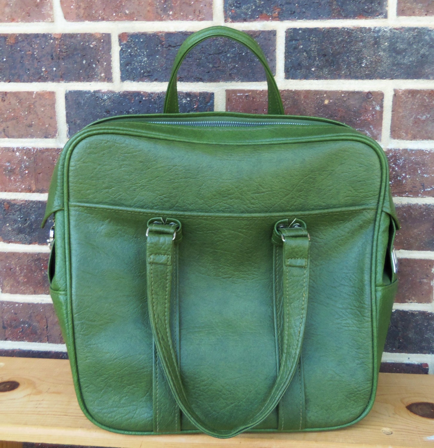 Samsonite Fashionaire Carry On Bag Green Key Makeup Pouch