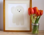 Bichon Frise Illustration - FREE US SHIPPING