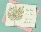 Adoption Card - to give to anyone who has experienced the blessing of adoption first-hand