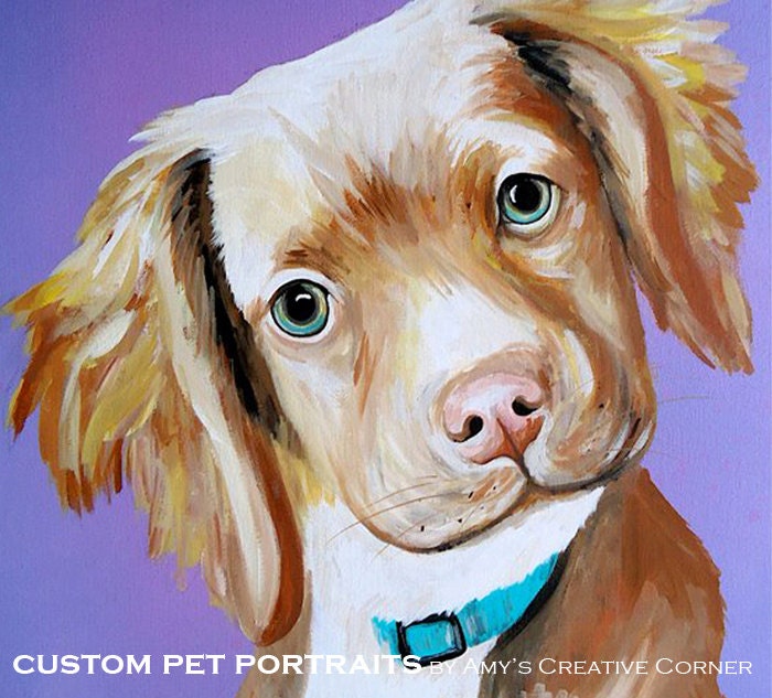 Custom Pet Portrait  16x20