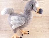 RESERVED - Needle Felt Dodo Bird- One-of-a-kind Animal Needle felted Wool Soft Sculpture by McBrideHouse