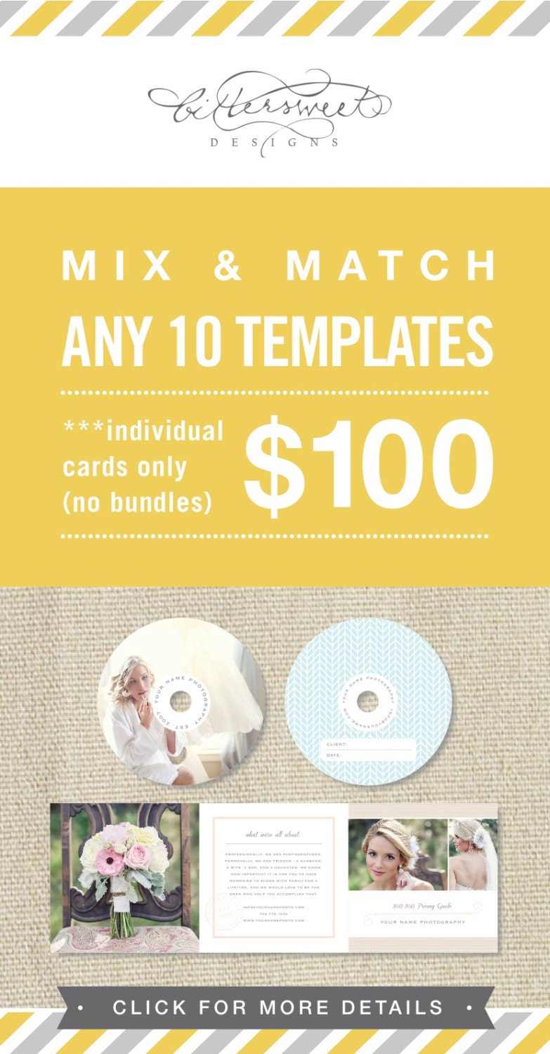 TEN Photography Templates - MIX and MATCH