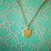 Solid Brass Mini Ohio Necklace