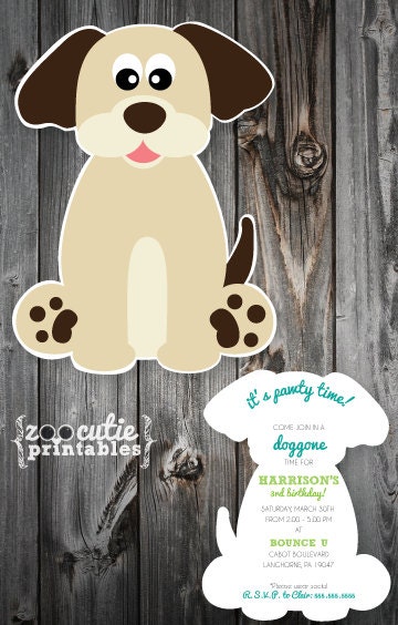 DIY Puppy Invitations Il_170x135