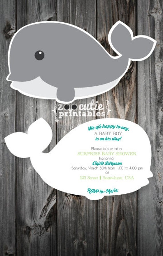 DIY Whale Invitations Il_570xn