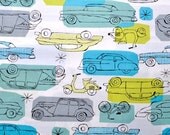 On The Go Blue from Havana by Monaluna - Half Yard