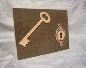 Key and Keyhole Card