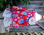 Baby Girl Custom Fourth of July Swing Top & Shorts Set- Boutique Outfit- Memorial Day- Sizes 12/18 Months, 2/3 Years