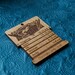 Spinners Control Card/ WPI tool - Cherry Veneer