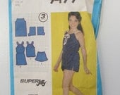 Simplicity 9499 Sewing Pattern 1980 Size 14 Girl
