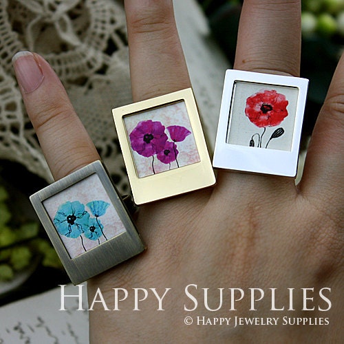 20% OFF - 1pcs Polaroid Picture Ring (ZJ142) - Big Sale