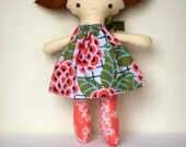 Poesy doll- brown hair, brown eyes